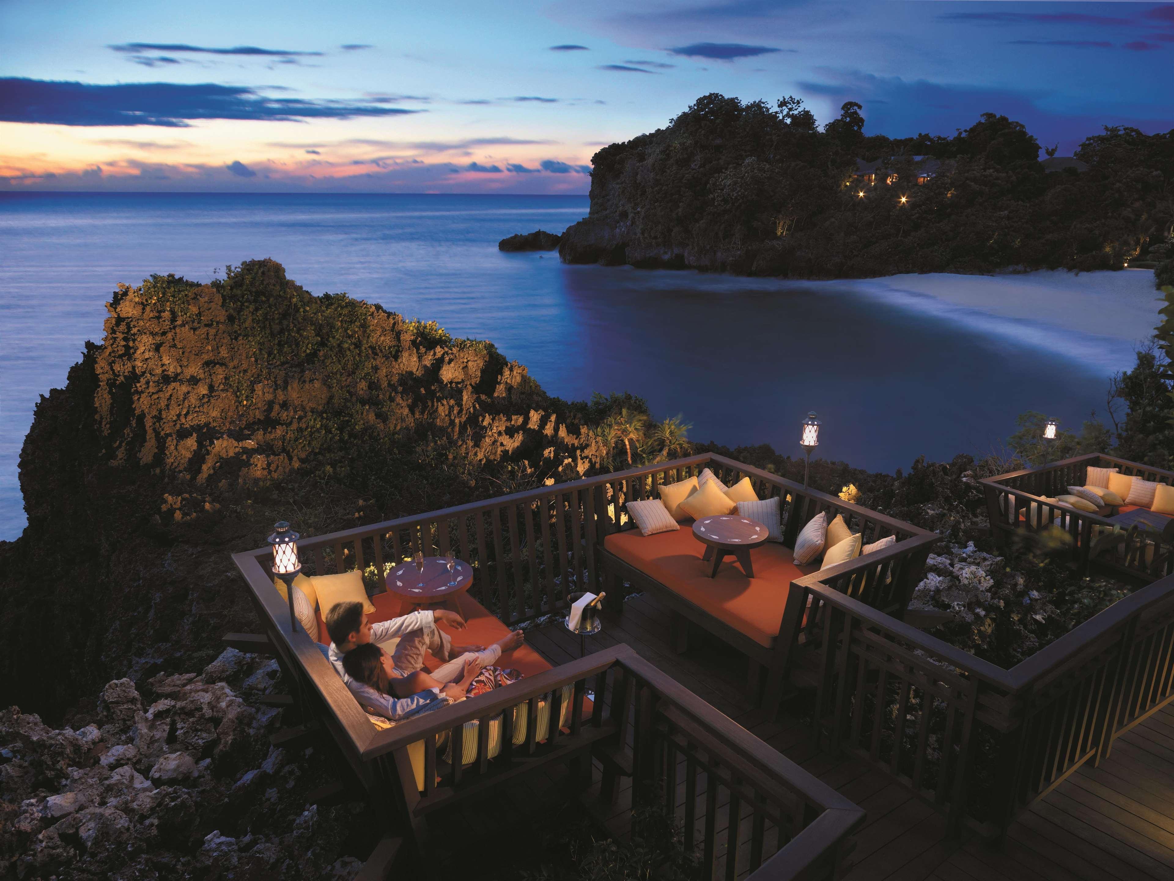 Shangri-La Boracay Exterior photo View from the Rock Bar