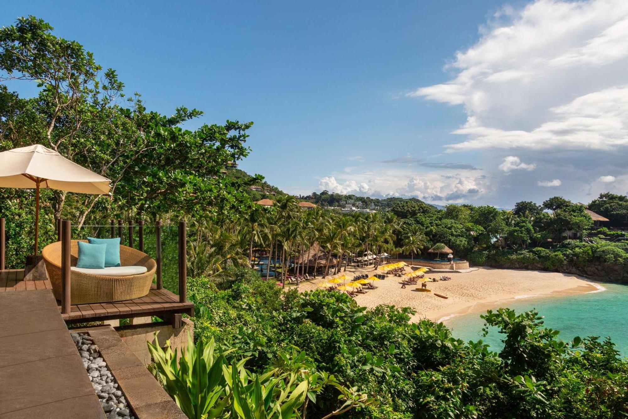 Shangri-La Boracay Exterior photo View of the beach at the resort
